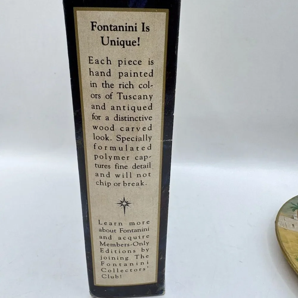 Fontanini Vintage 1995‎ Journey To Bethlehem Hanging Decoration Christmas Italy